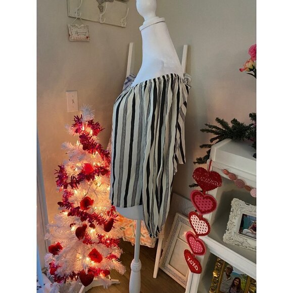 Billabong Striped Off Shoulder Top Size S - Picture 3 of 5
